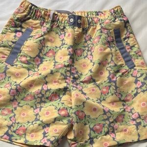 Jacquemus Yellow and Pink Floral Shorts